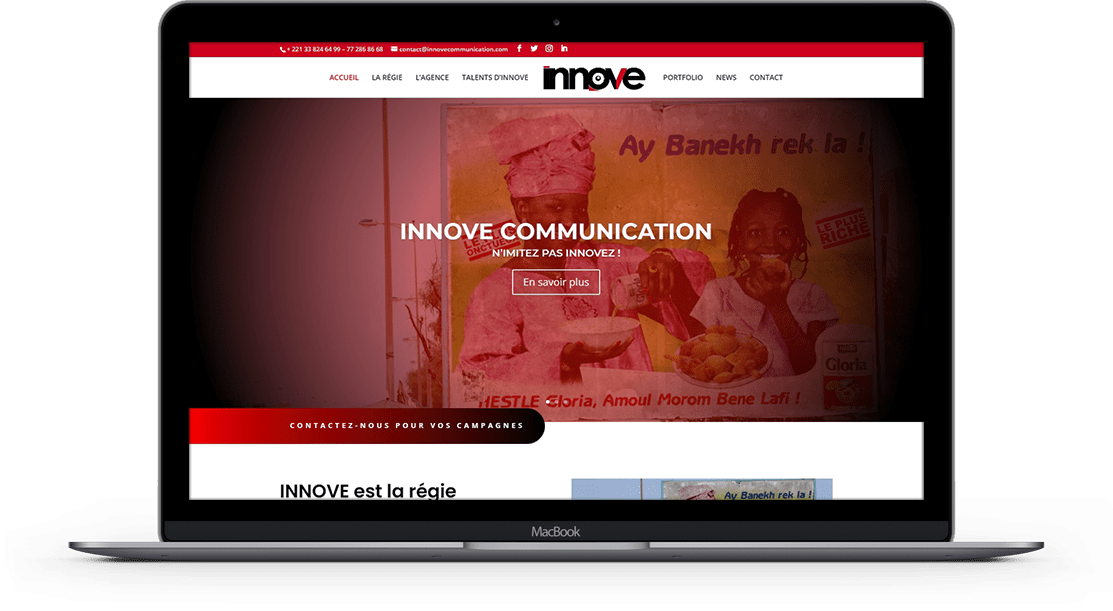 Création Site Innove Communication