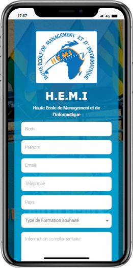 Inscription.hemischool Mobile