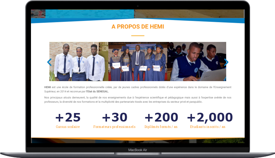 Inscription.hemischool Ordinateur