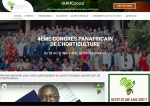 AAHC 2021 ( Le congrès panafricain de l’horticulture )