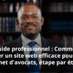 Guide professionnel : Comment créer un site web efficace pour un cabinet d’avocats